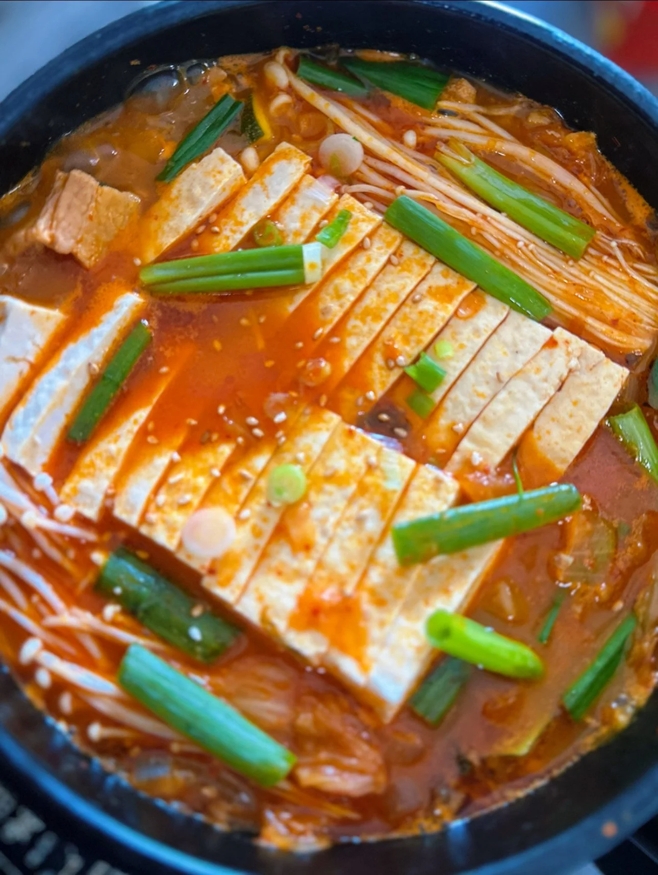 Easy Kimchi Jjigae with Pork Belly (Korean Kimchi Stew Recipe)