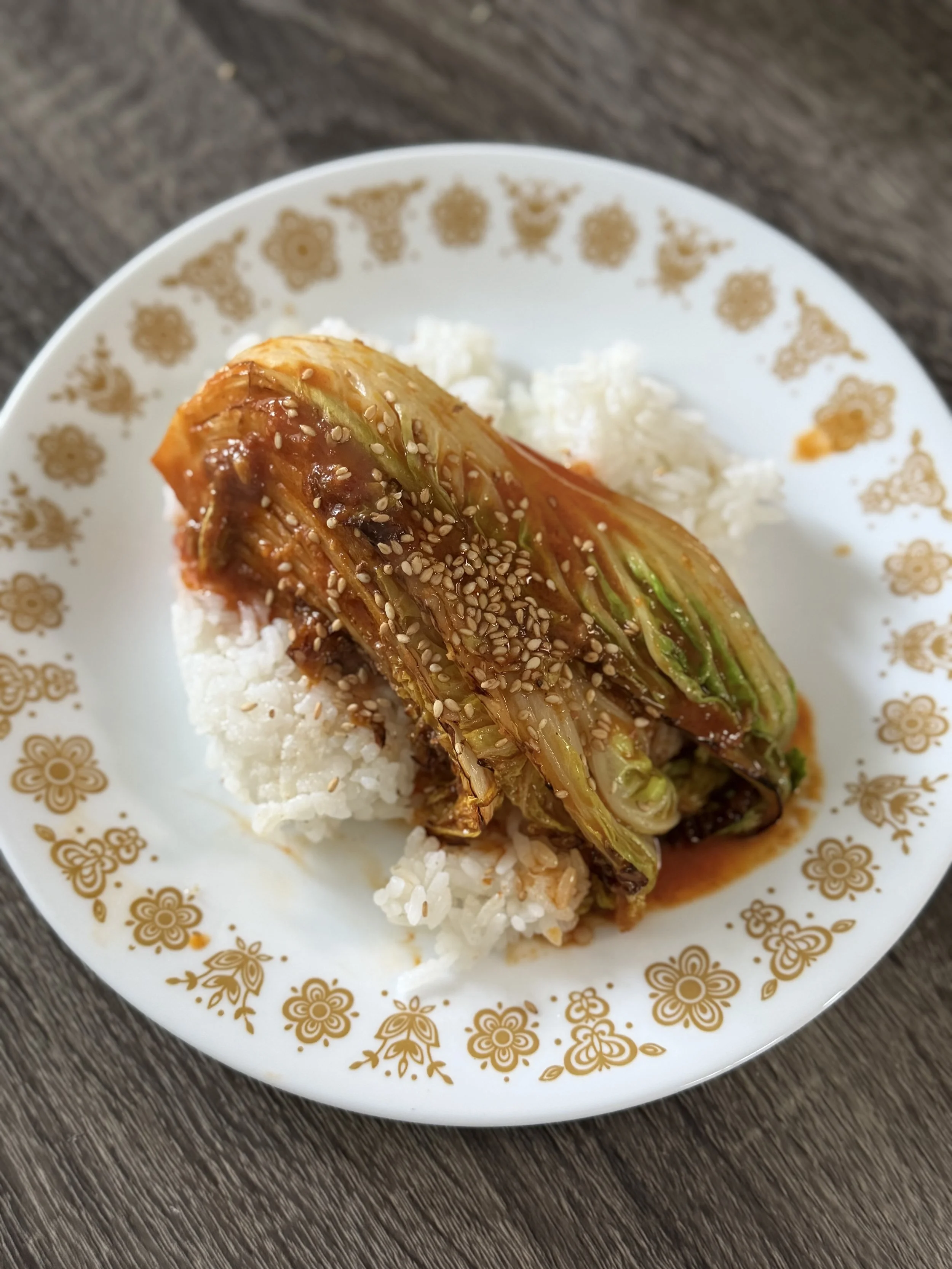 Gochujang Butter Cabbage