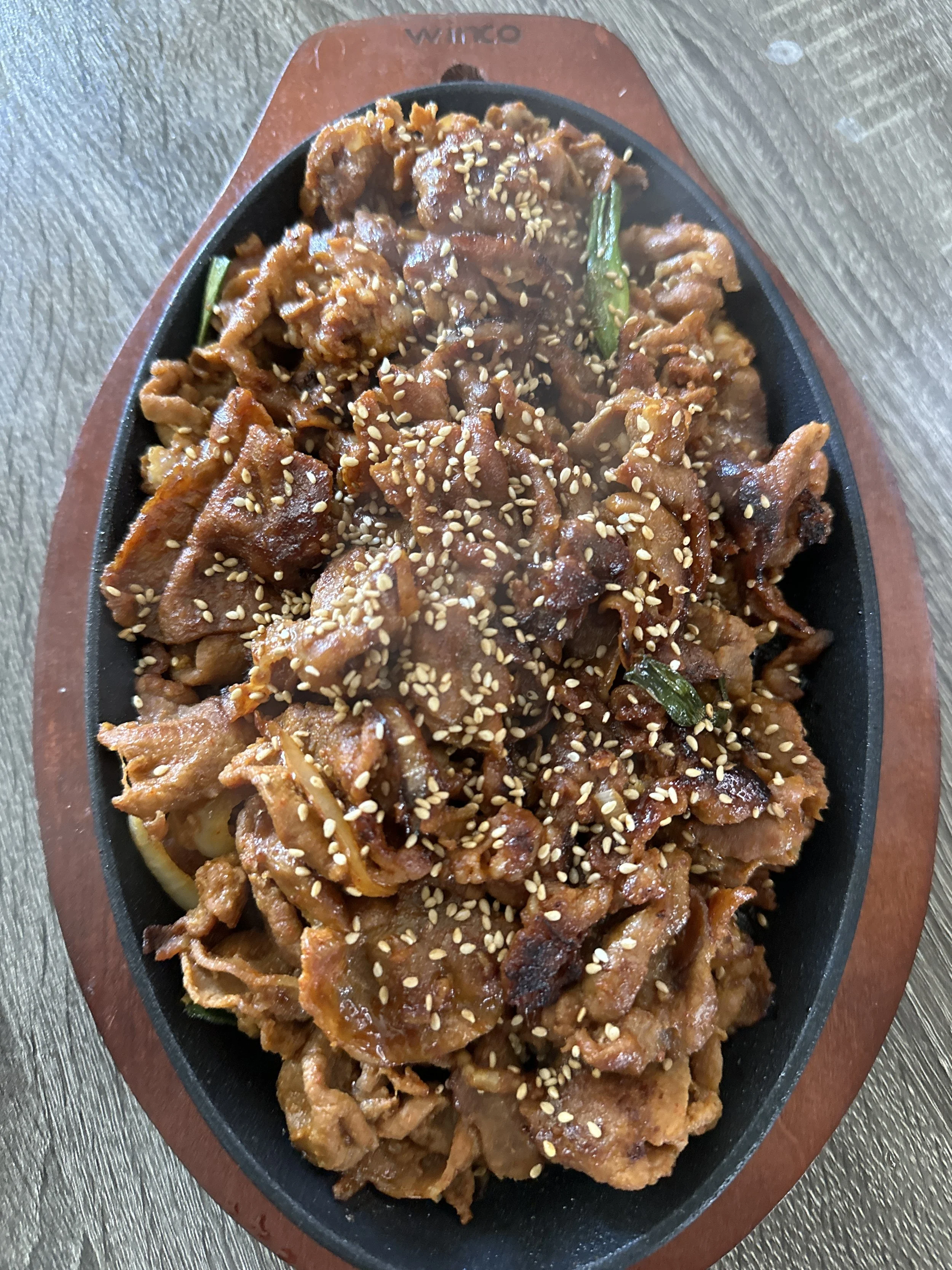 Spicy Pork Bulgogi