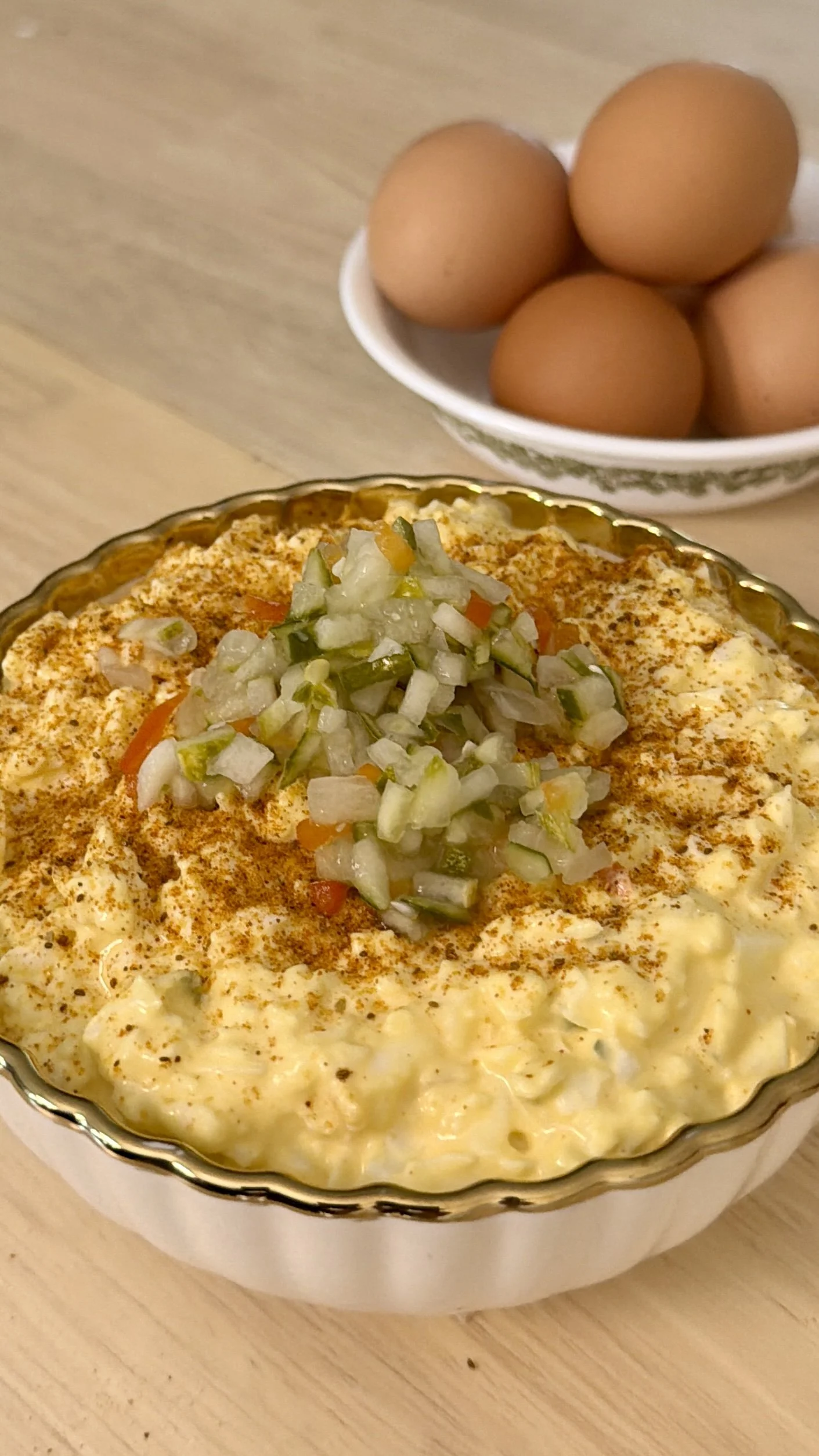 Deviled Egg Dip