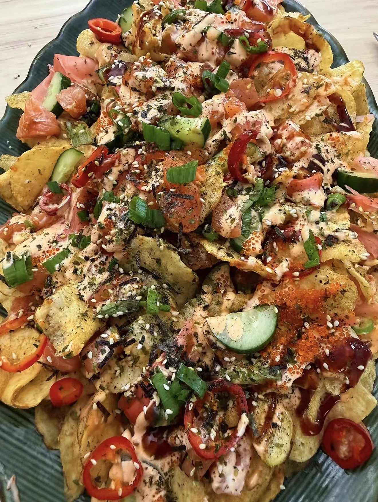 Sushi Nachos