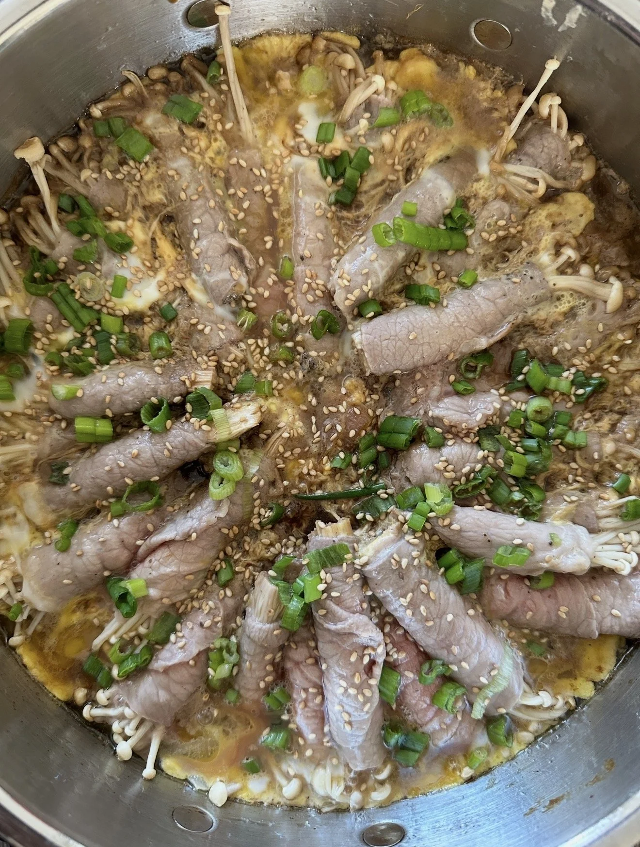 Enoki Beef Rolls