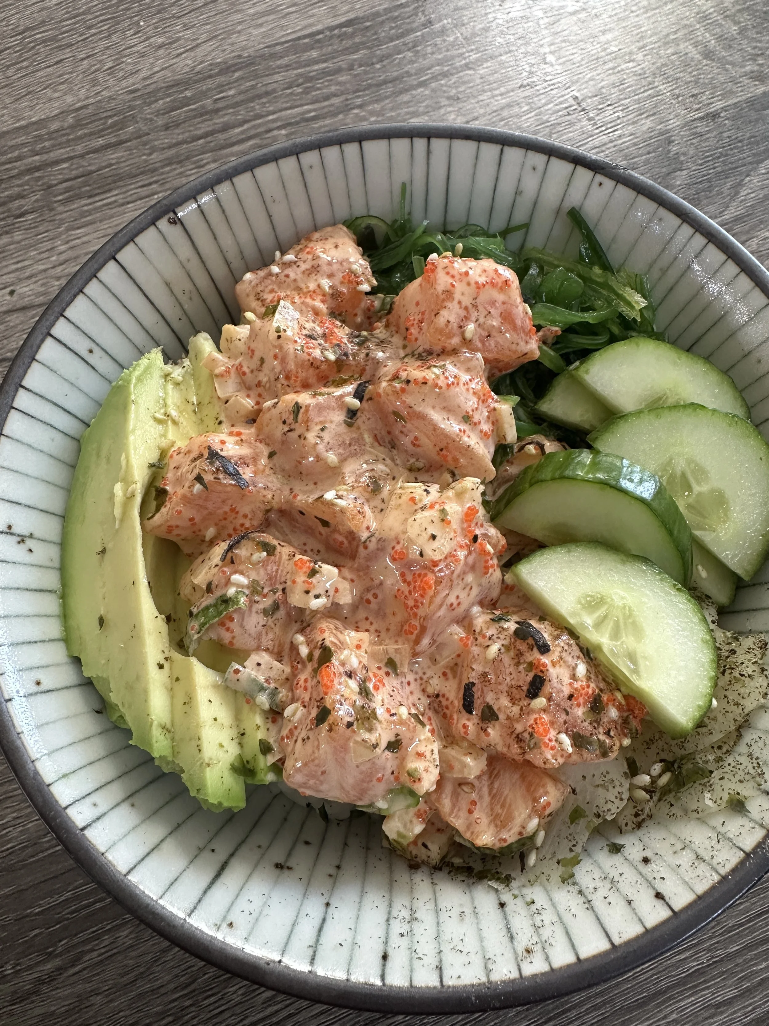Island Chili Crunch Salmon Poke