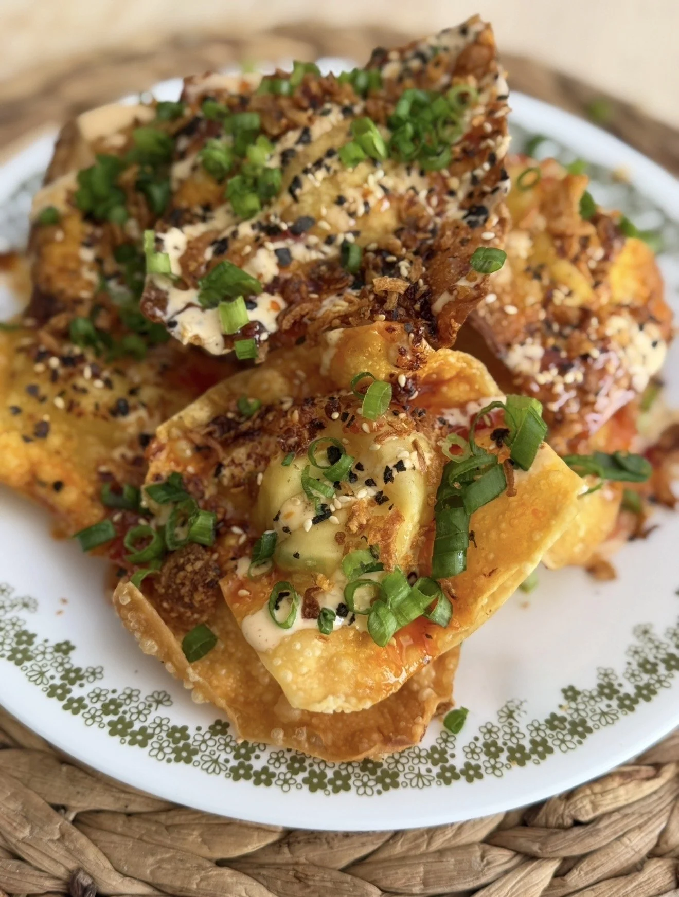 Crab Rangoon Nachos