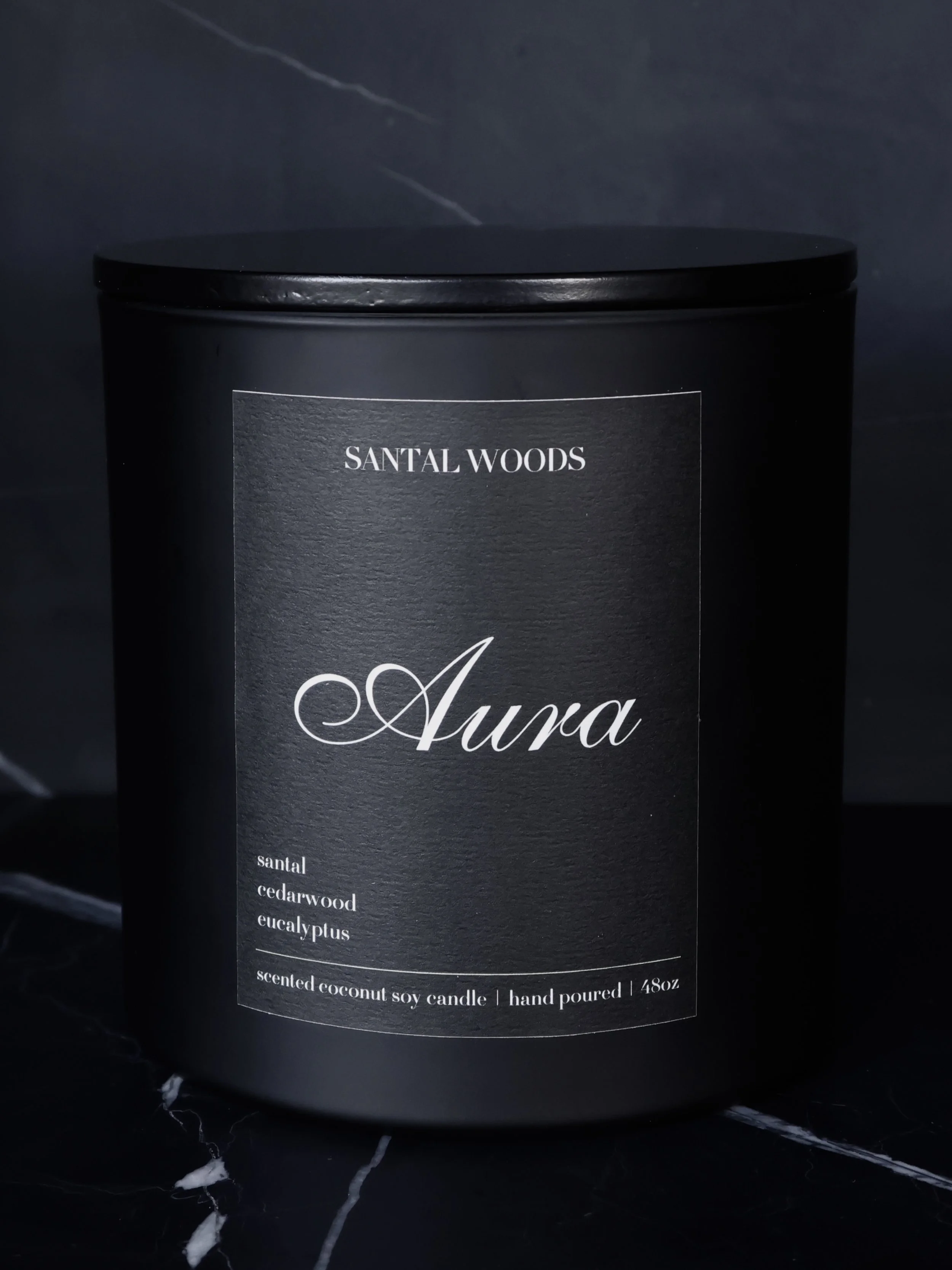 Santal Woods Luxe Candle