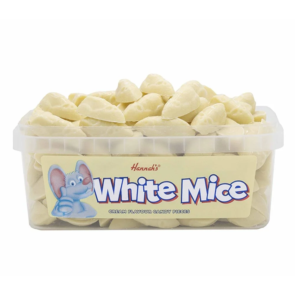White Mice 600g - (120 pieces)
Contains Milk and Wheat.