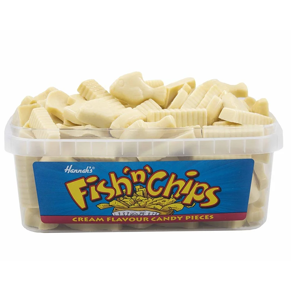 Fish 'n' Chips 600g - (120 pieces)
Contains Milk and Wheat.
