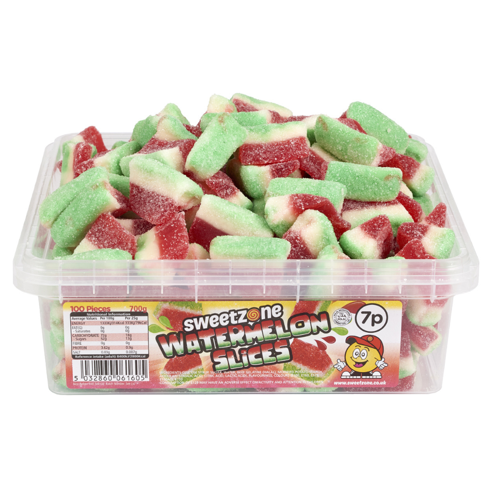 Watermelon Slices - 700g (approx. 100 pieces)
Halal.