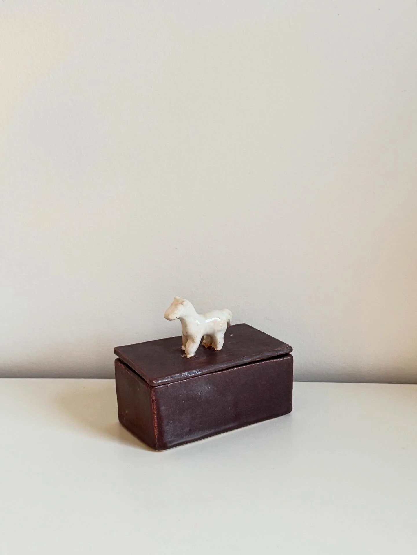 Hanmade Horse Trinket Box