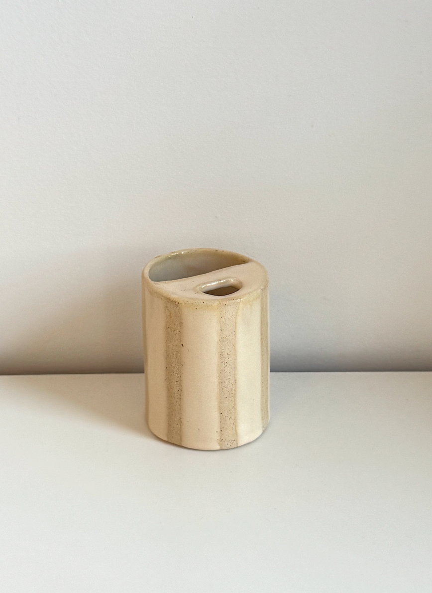 Hanmade Striped To-Go Mug