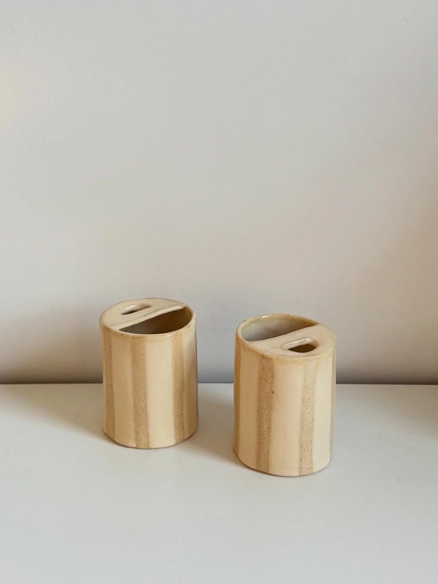 Hanmade Striped To-Go Mug