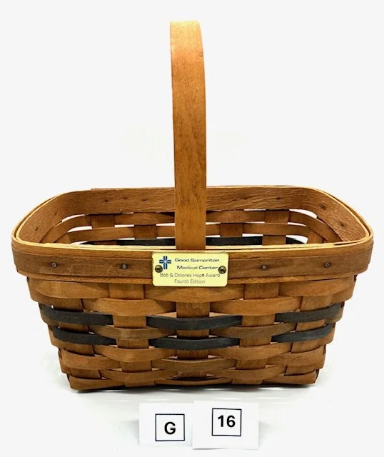 1992 Bob & Dolores Hope Basket (#G16)
