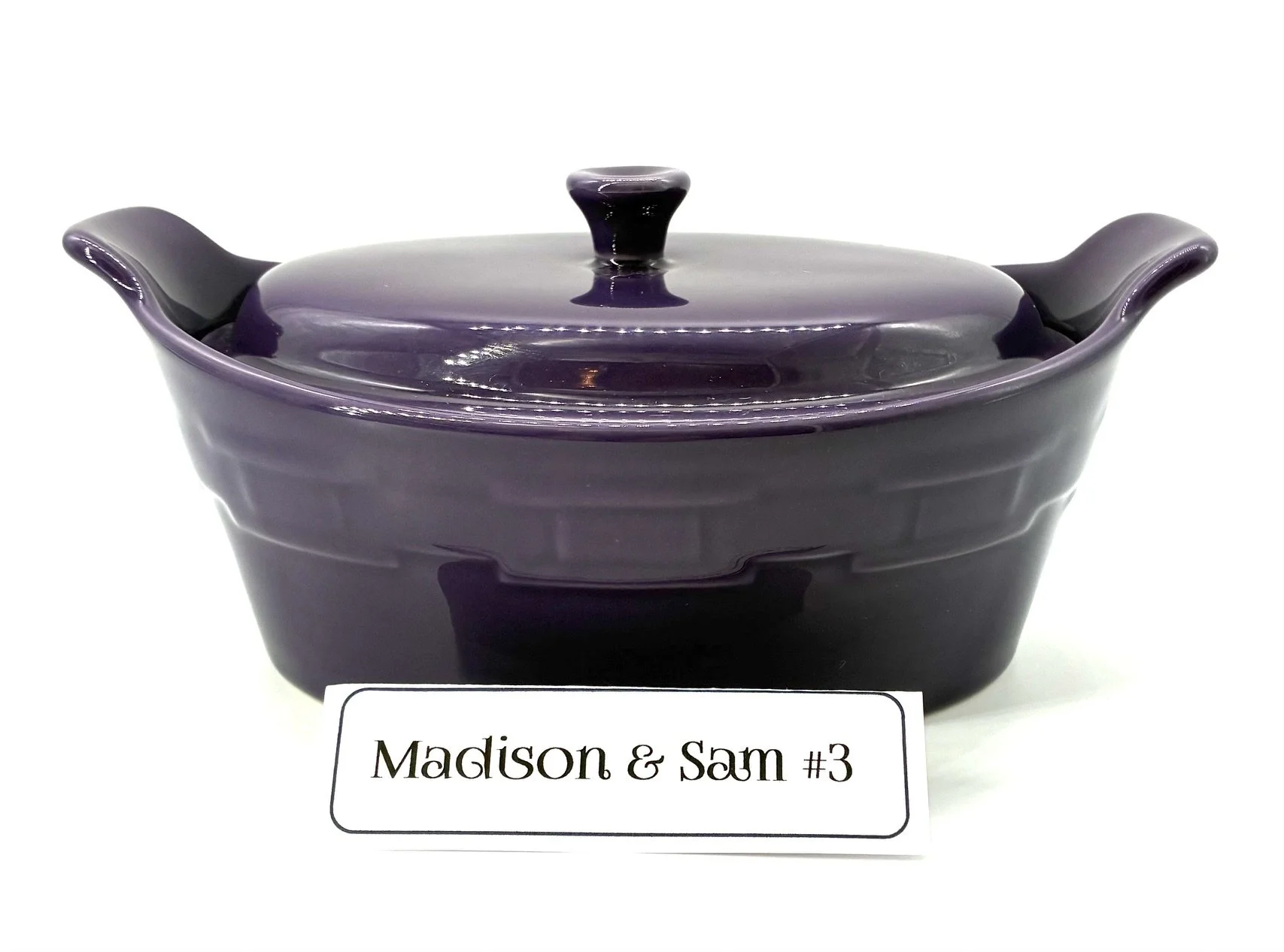 Small Oval Casserole Dish (Madison & Sam #3)