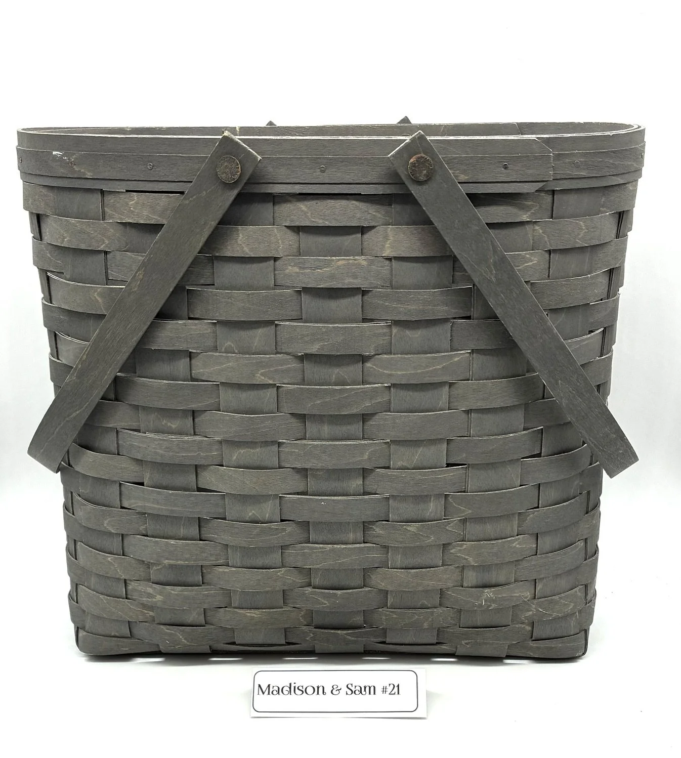 Tall Tote Basket (Madison & Sam #21)