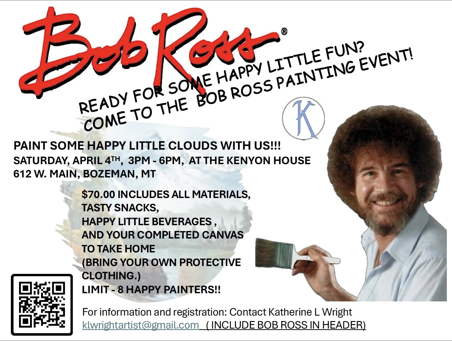 Bob Ross Paint Party