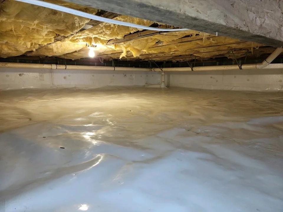 #crawlspaceencapsulation #crawlspace #crawlspacerepair #moisturecontrol