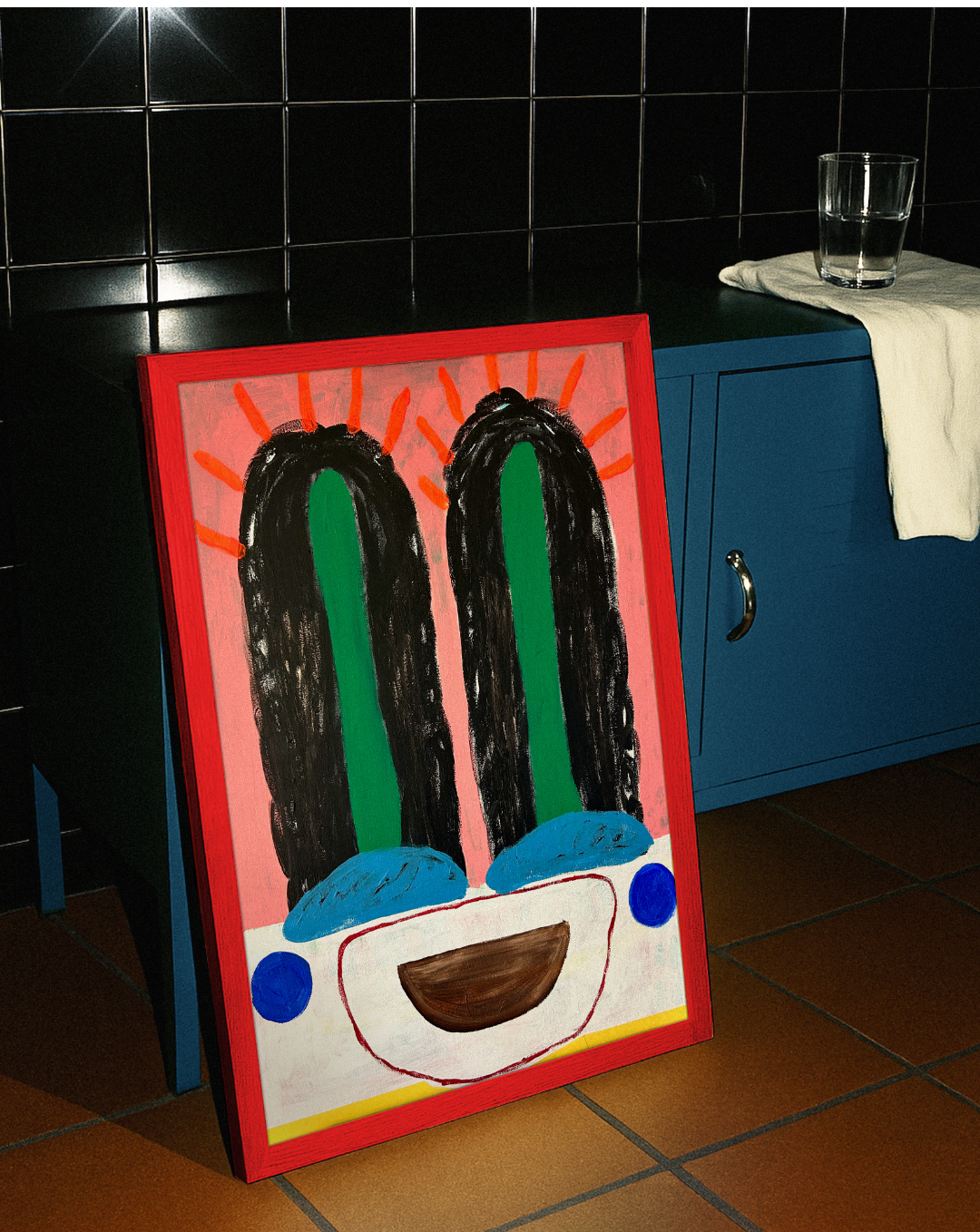 Painting 'Feeeling Goood' by Katrien Vandecruys
