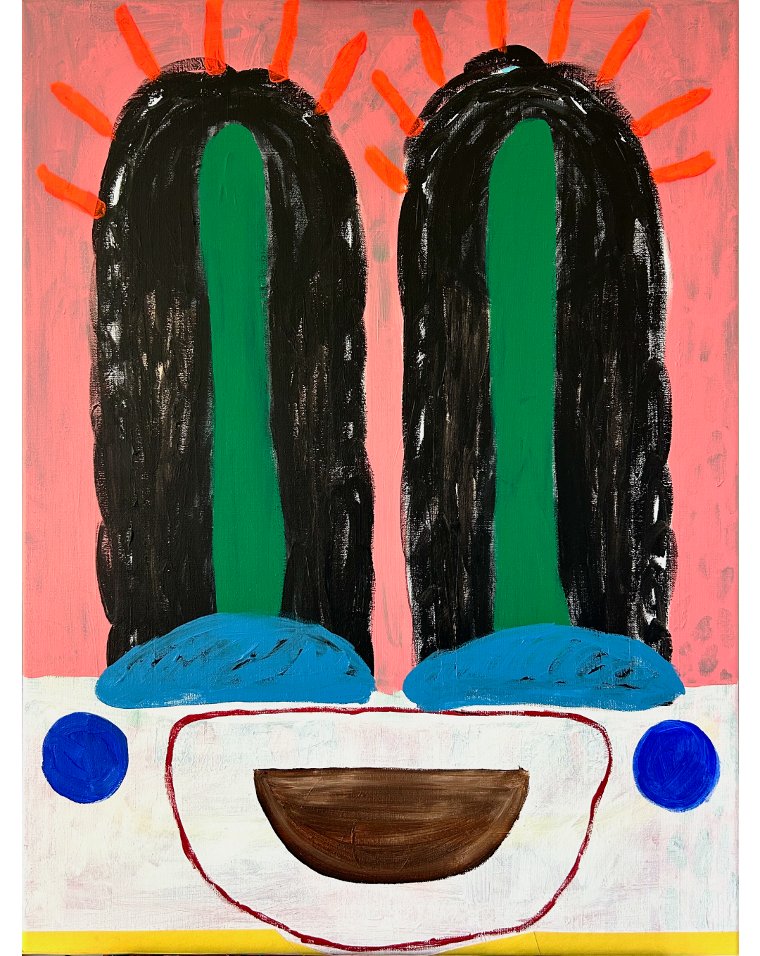 Painting 'Feeeling Goood' by Katrien Vandecruys