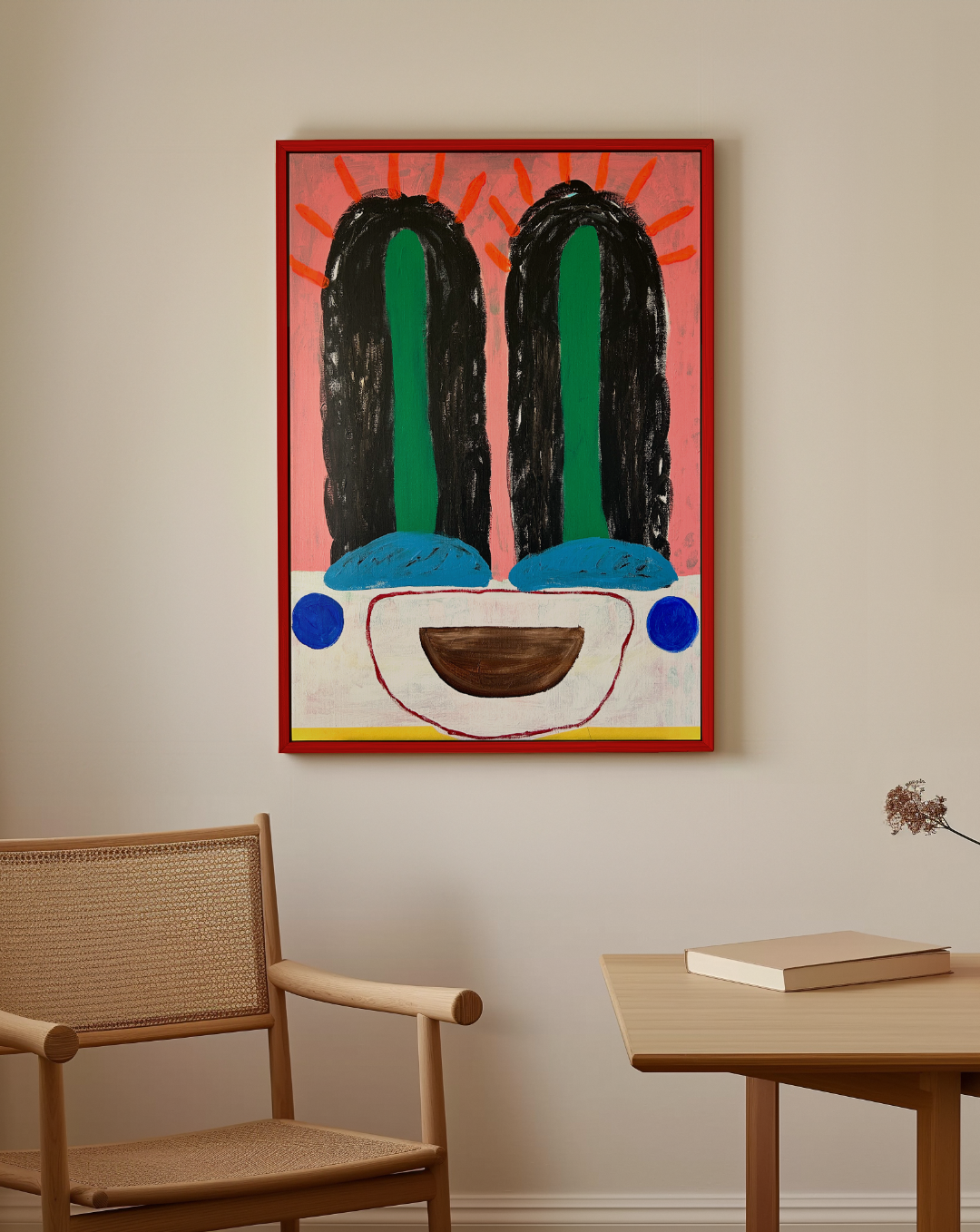 Painting 'Feeeling Goood' by Katrien Vandecruys