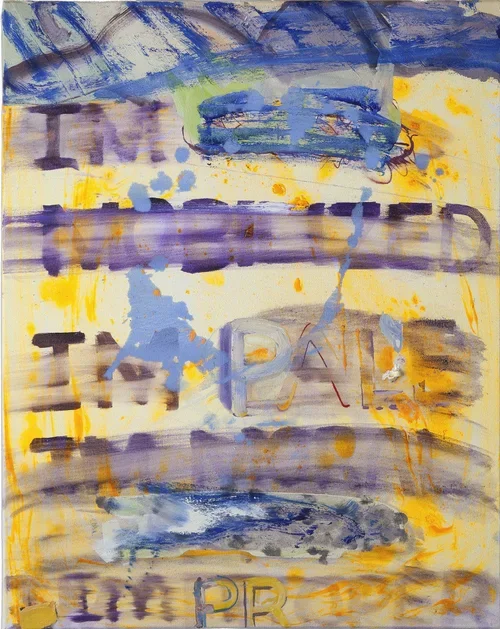 Declaration. Oill on canvas. 28 in H  x  22 in. 2019 