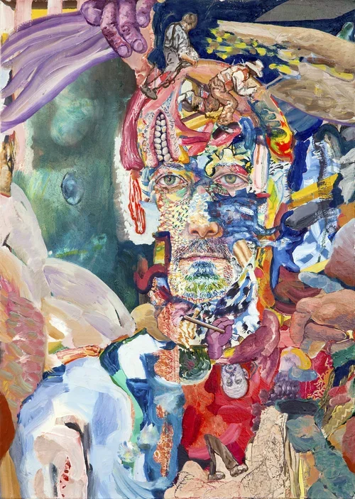 Stonebreaker. Oil on Canvas. 28 in H x 22 in W . 2019                                                                                                                                                                                                     