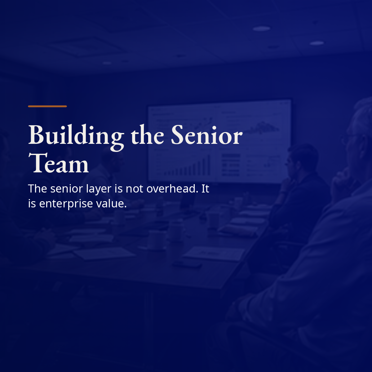Building the Senior Layer That Lets You Step Back