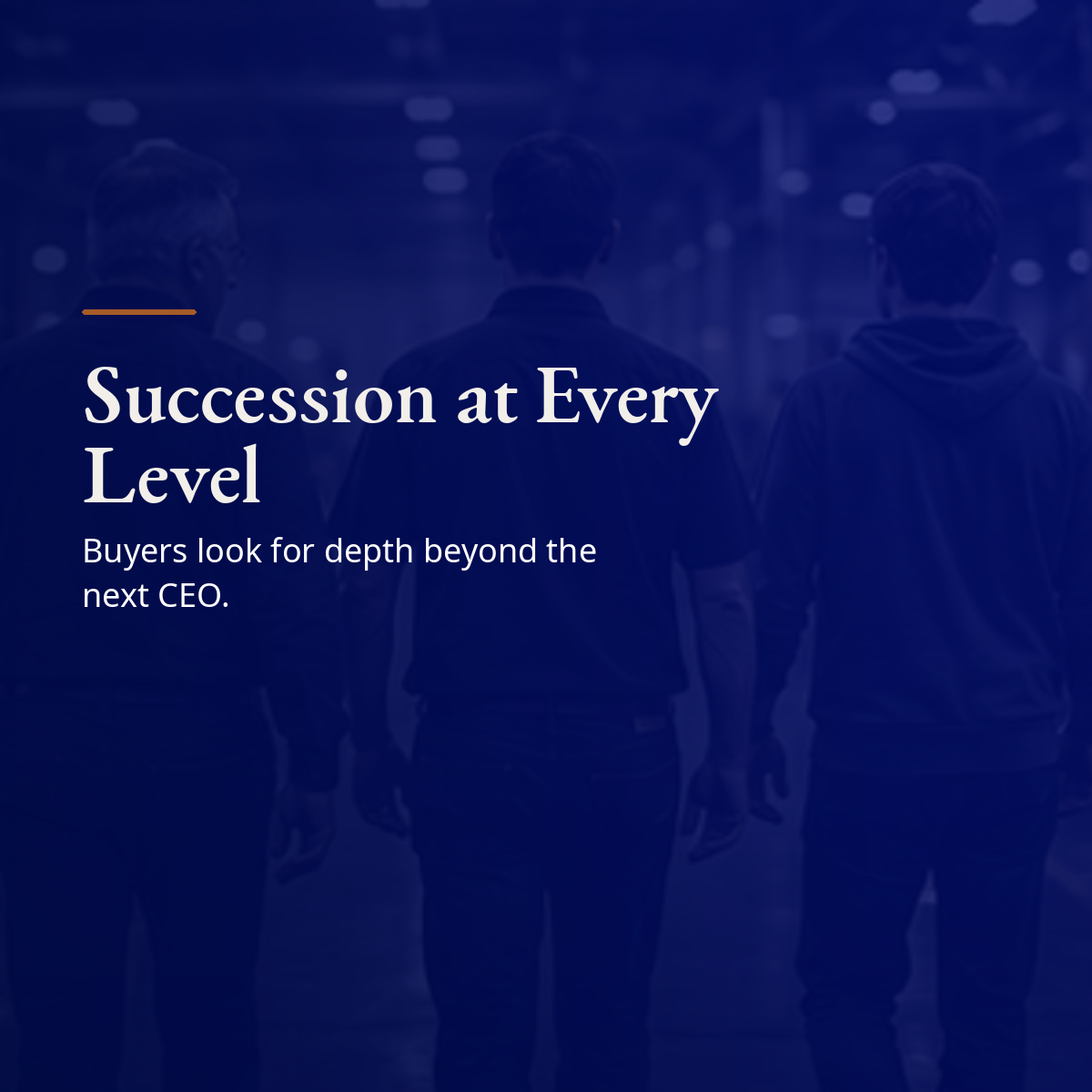 Succession at Every Level — Not Just the Top