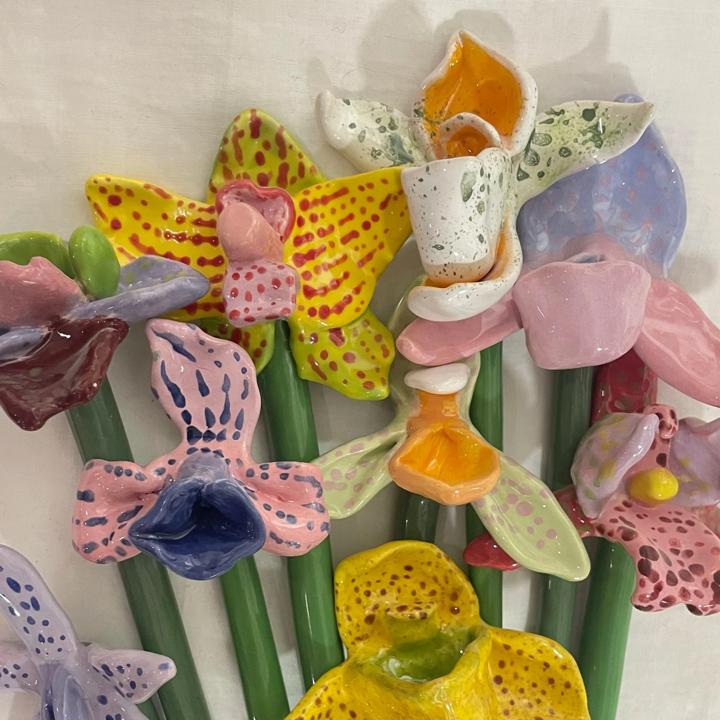 Flores en Cerámica