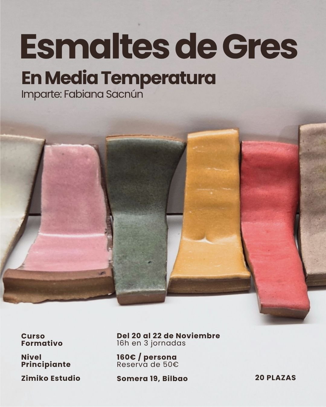 Esmaltes de Gres en Media Temperatura