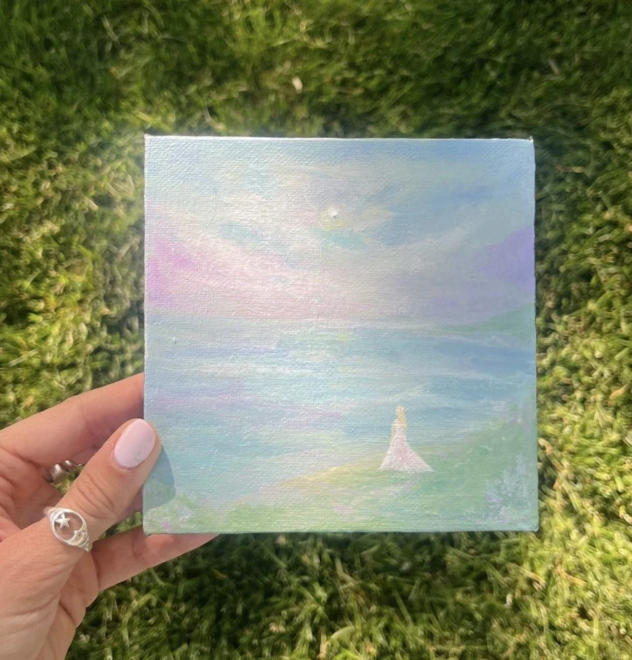 ocean eyes, 5x5 original
