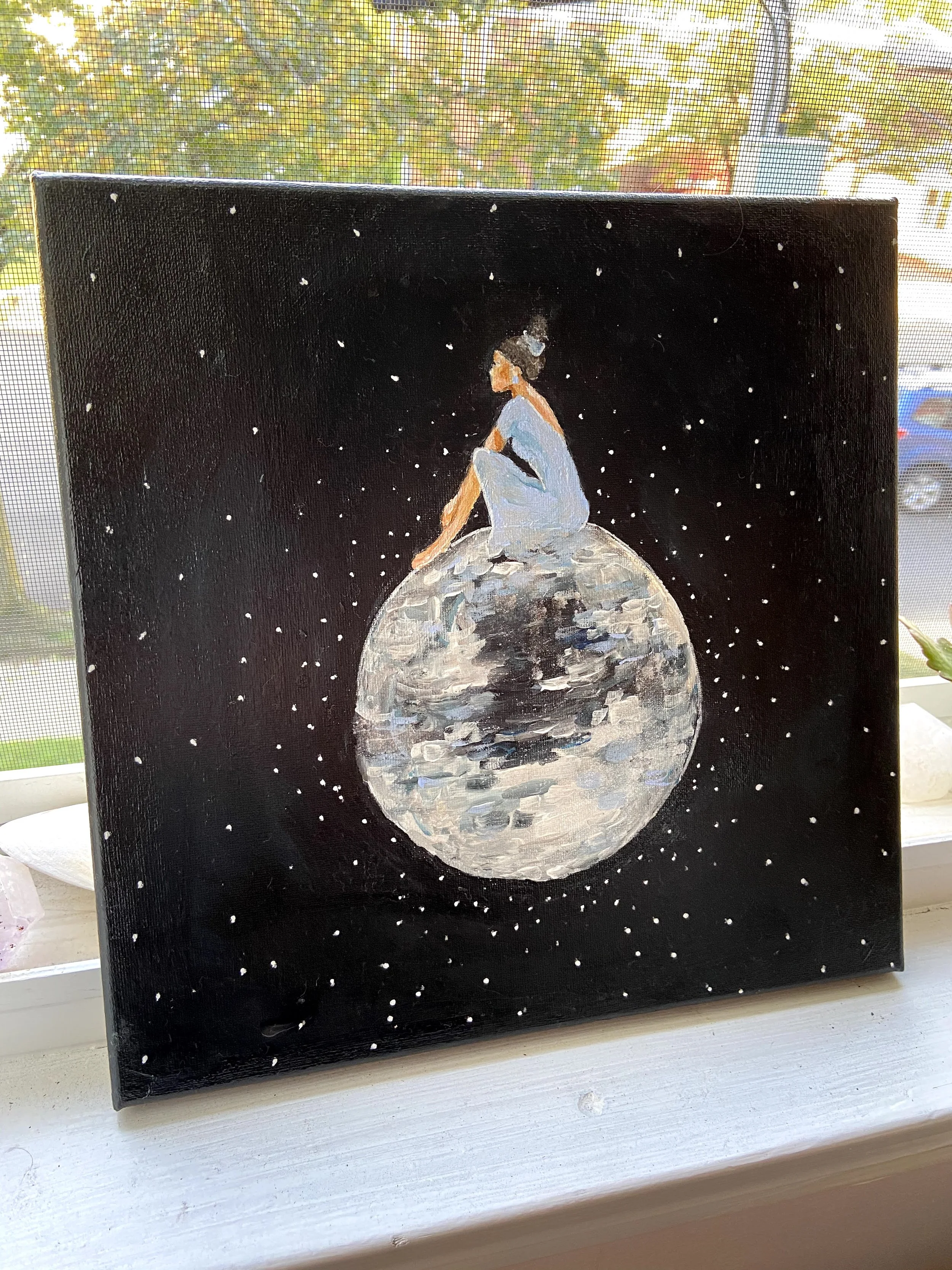 Mirrorball, 12x12 Original