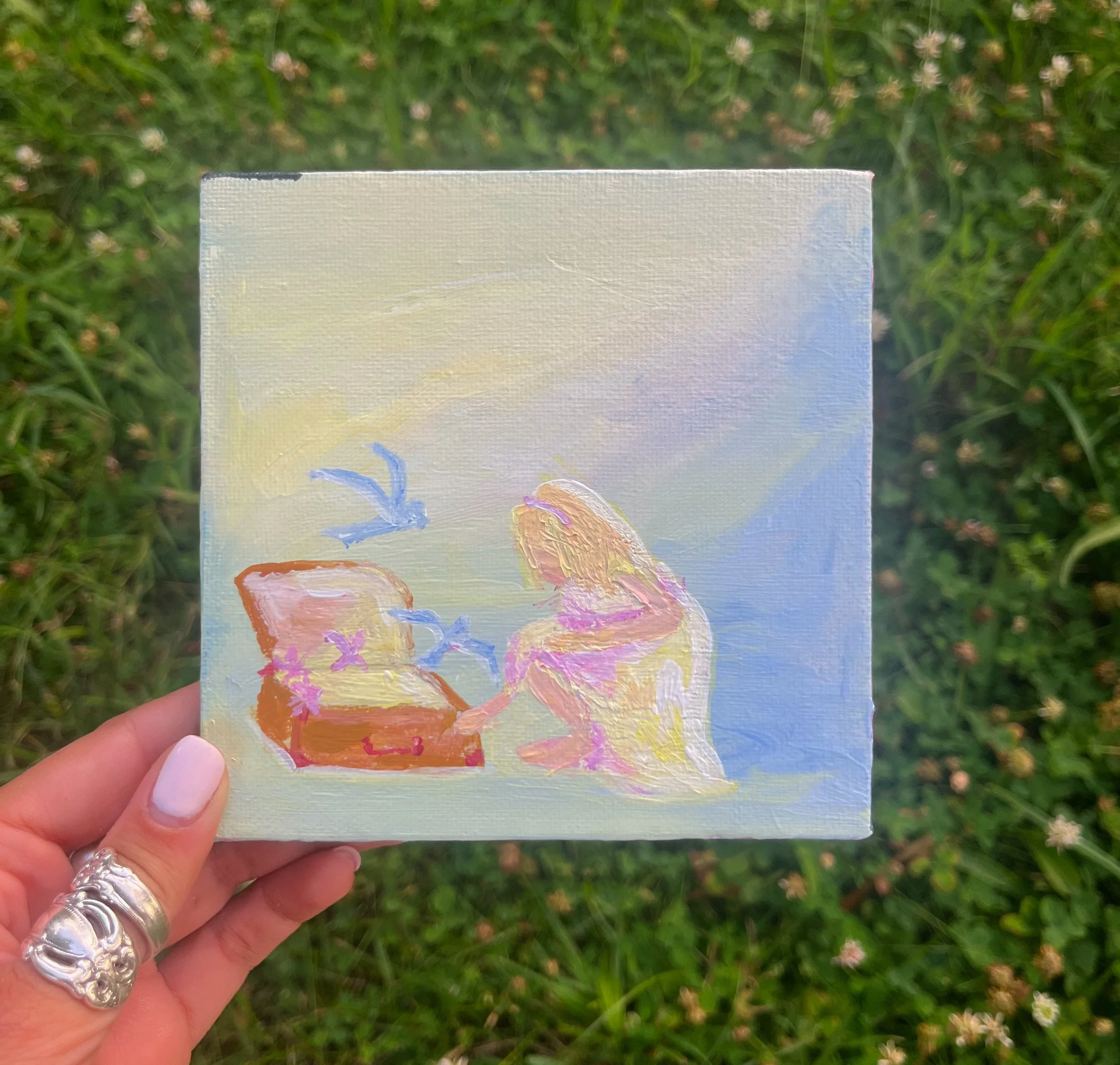 suitcase full of sparks, 5x5 original