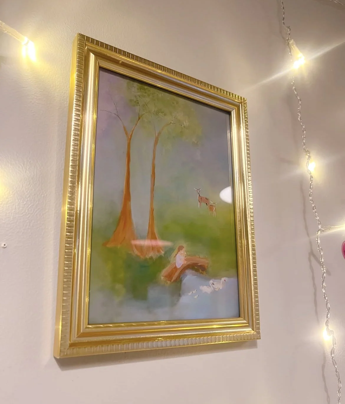 A Wish Upon A Bridge Framed Fine Art Print