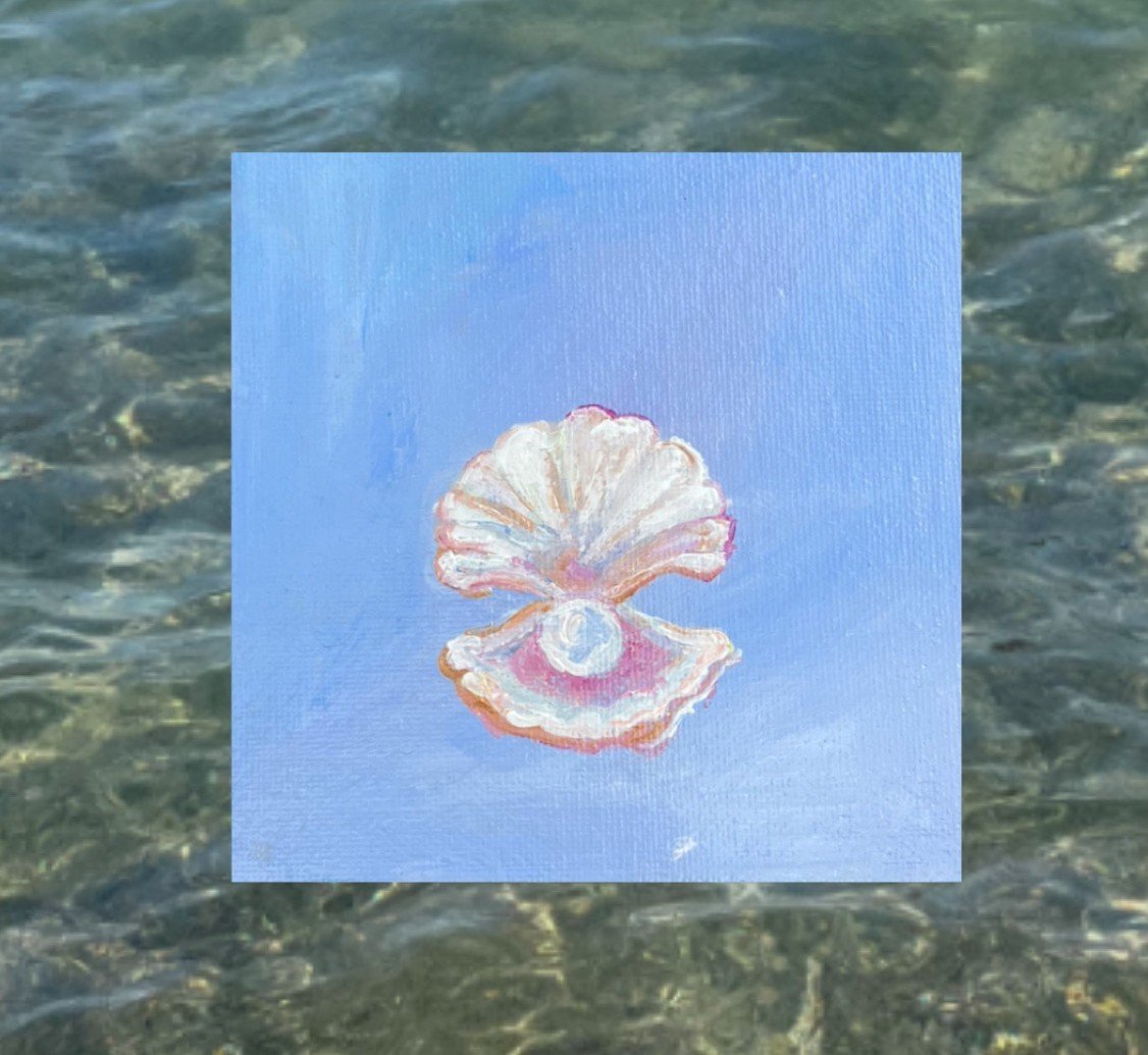 at sea, 5x5 original