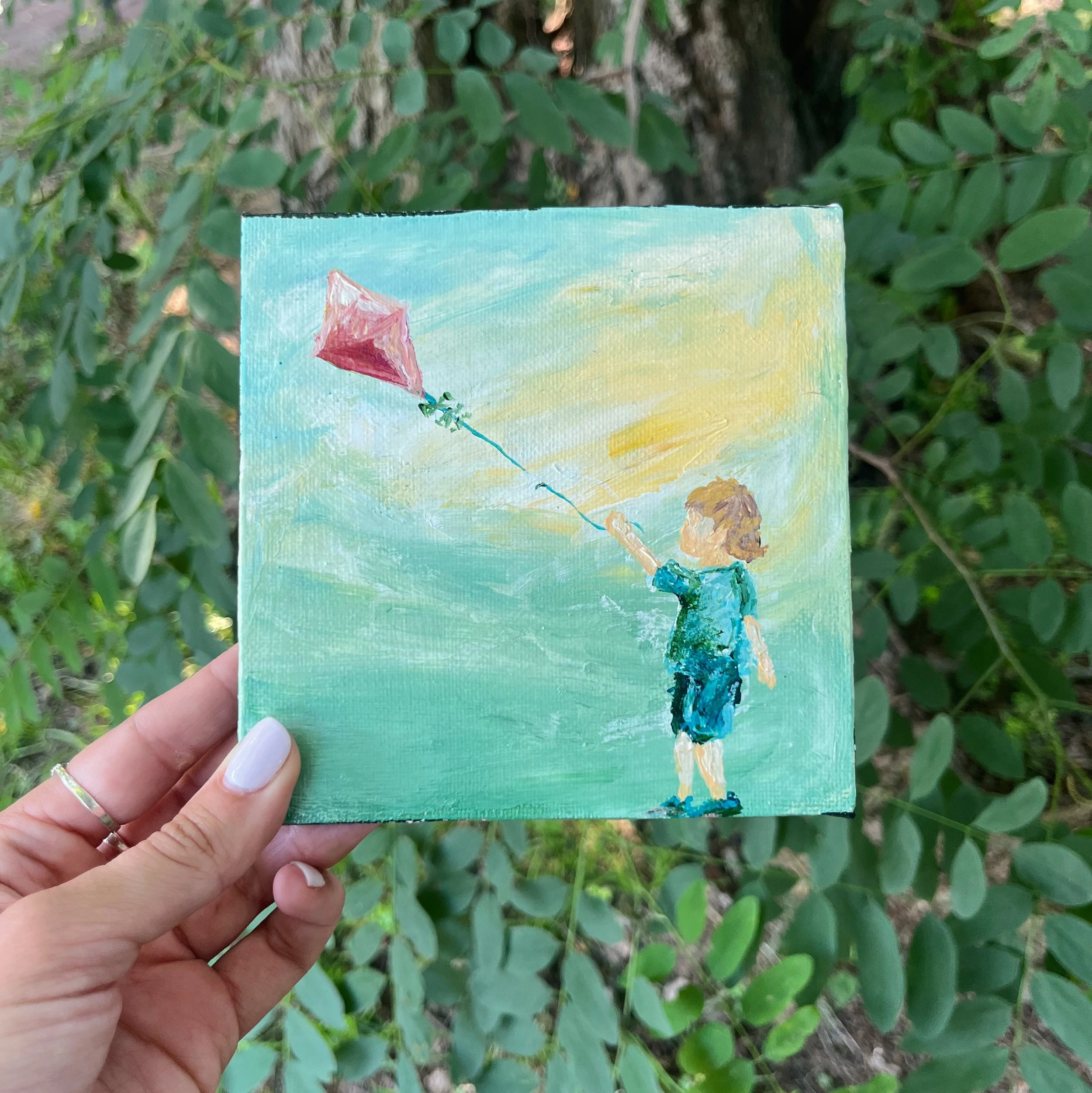 kite, 5x5 original