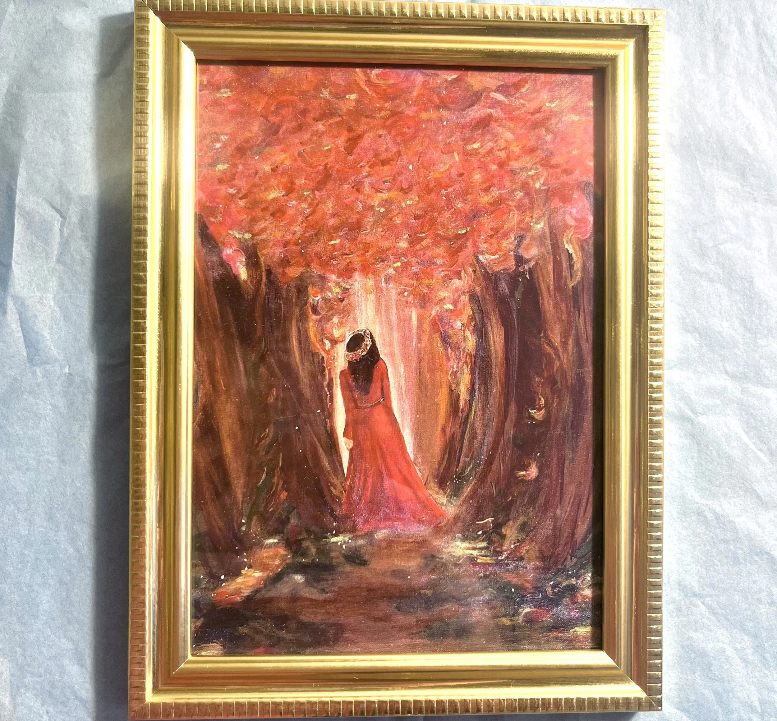 The Enchanted Princess Framed Fine Art Print