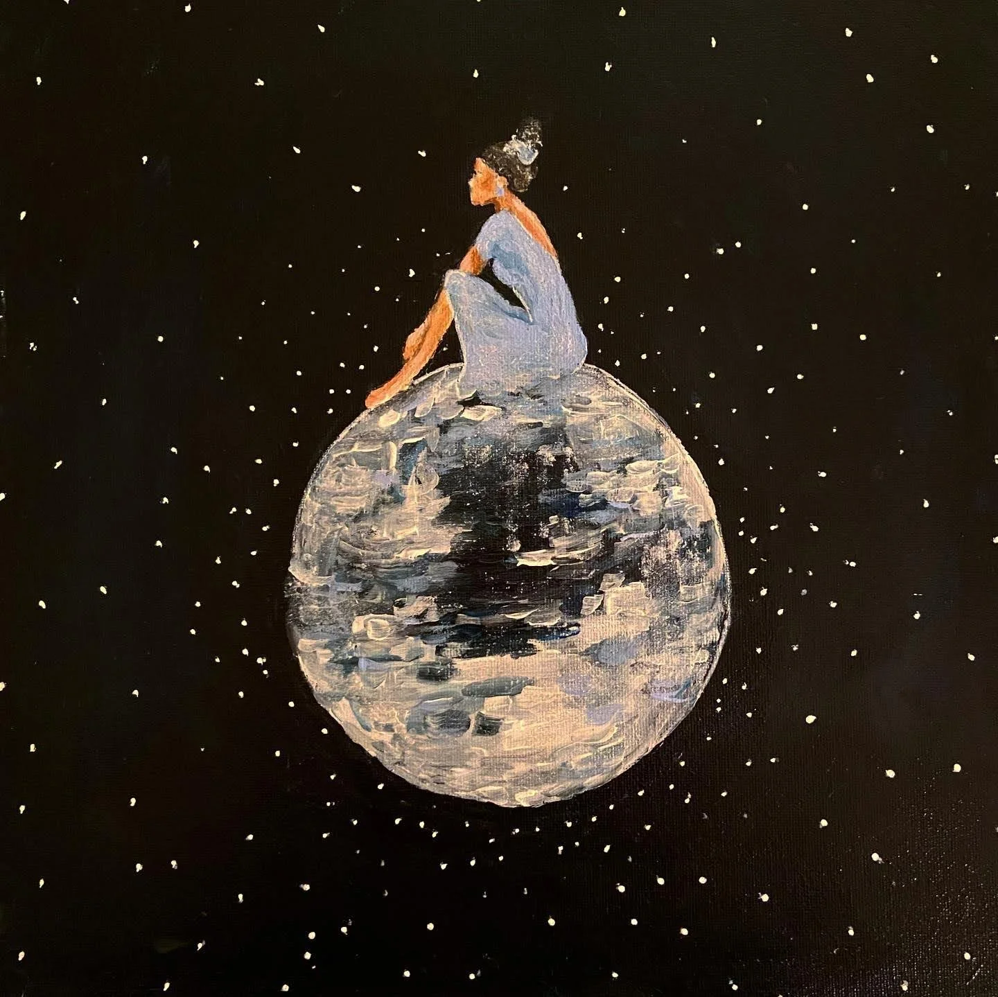 Mirrorball ORIGINAL PAINTING