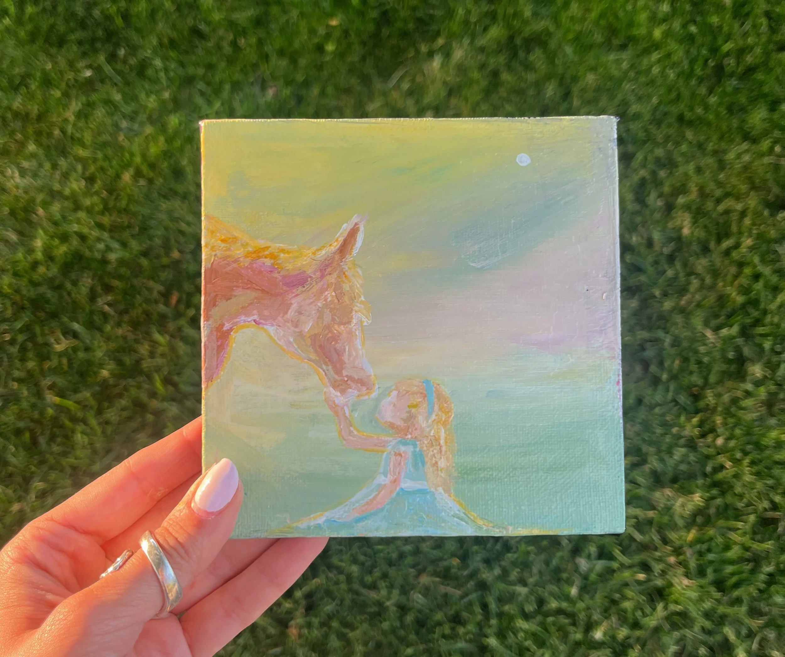 spirit animal, 5x5 original