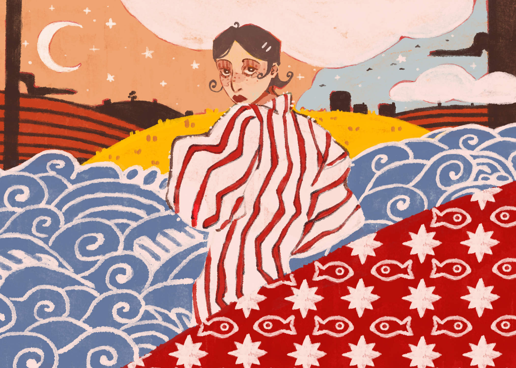 Tiles illustration 