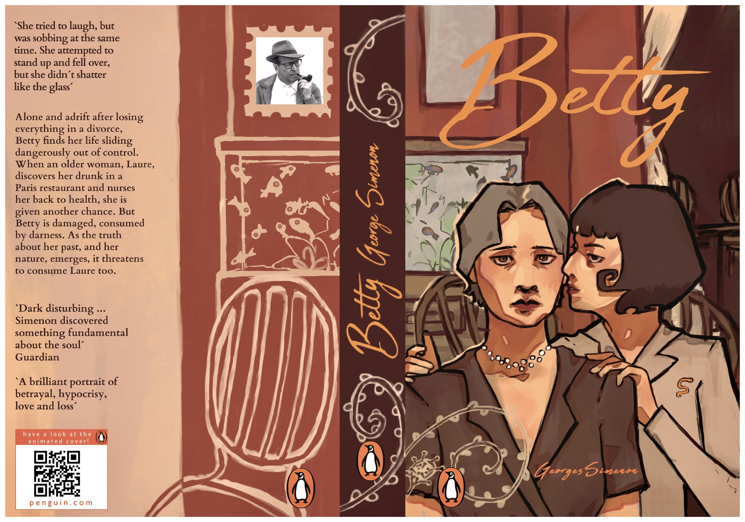 Illustration inspired by the book Betty