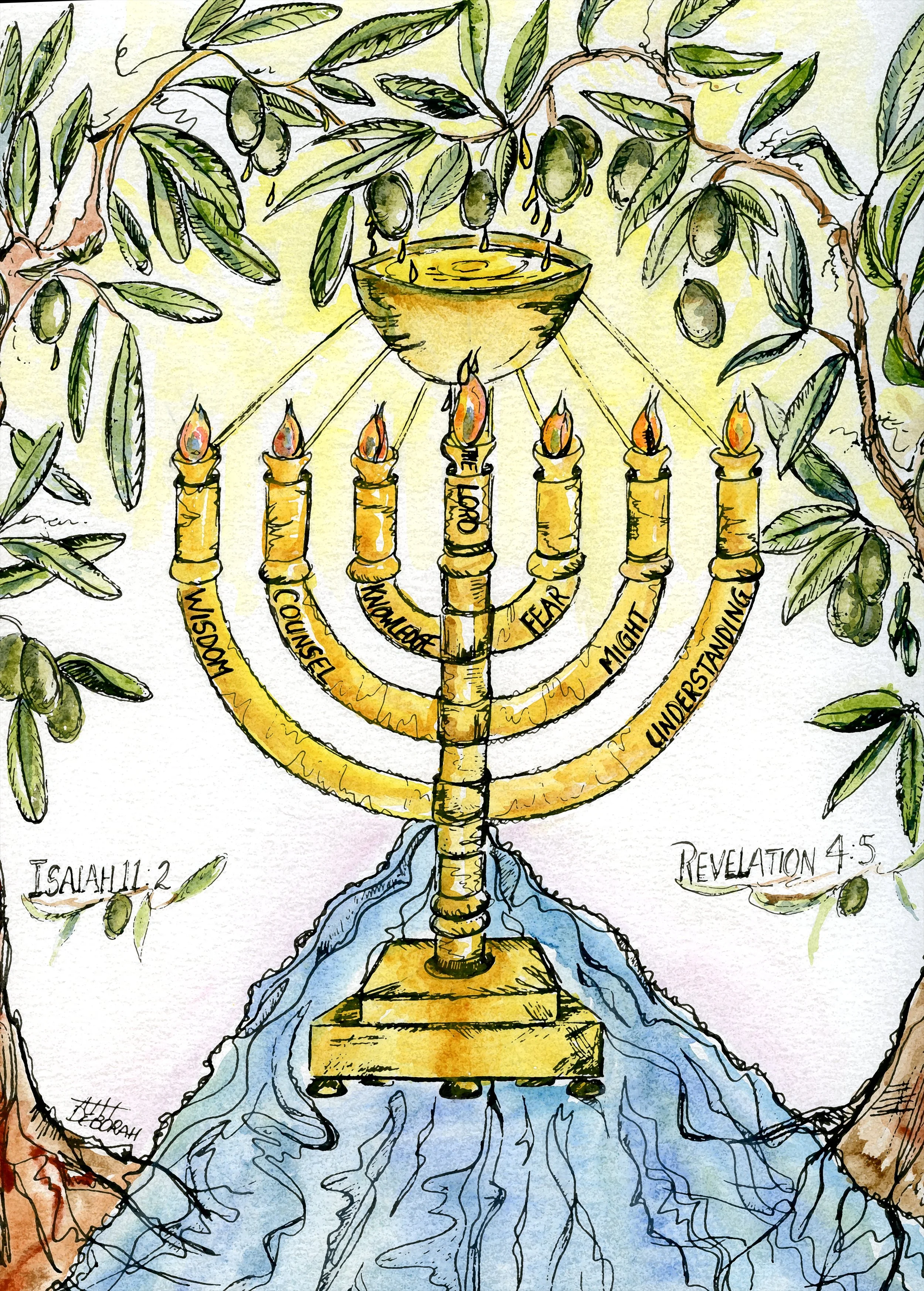 Menorah-Photoshop (dry brush) cropped alot.jpg