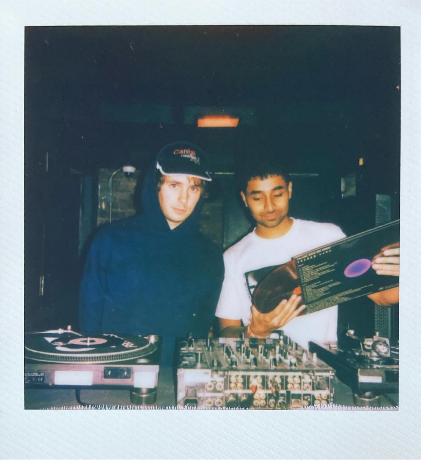 @outskirts.earth, @ezjuno &amp; @stooty_mama spinning vinyl in the courtyard @93feeteast 

Shot by - 
@isabelledohmen.art 
@george_colllins 
@sylvan.newton