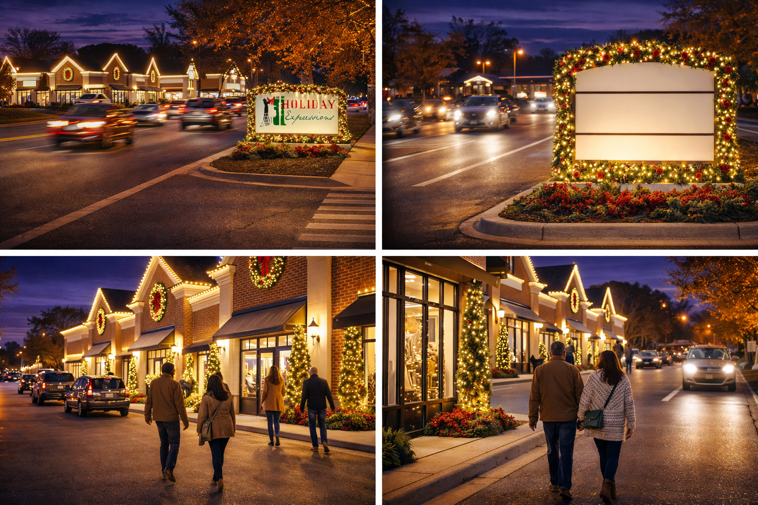 Increased Evening Visibility During Peak Shopping Hours