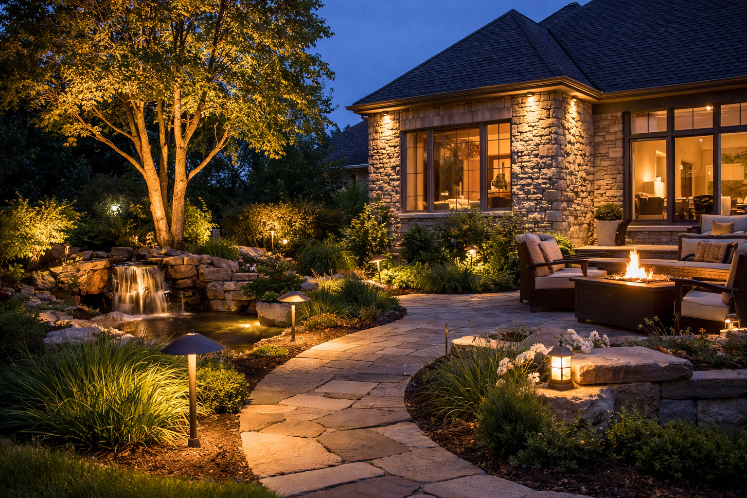 From Holiday Glow to Summer Shine: How Christmas Lights Inspire the Ultimate Outdoor Space for Entertaining and Property Value