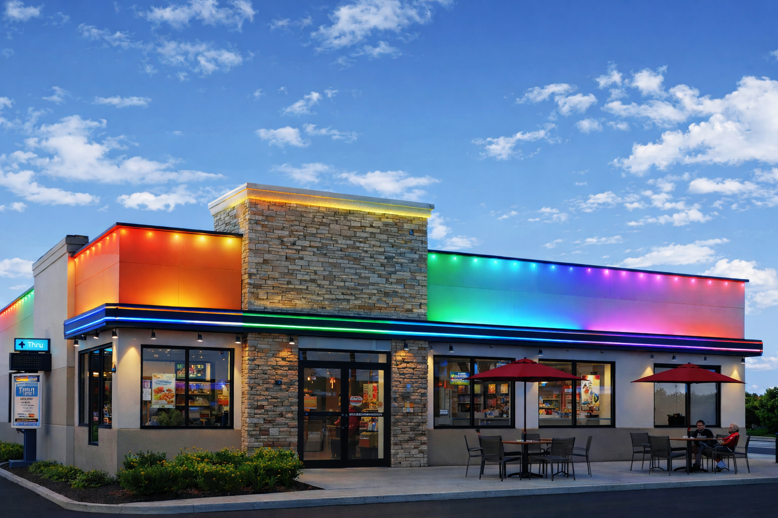 Why Professional Outdoor Holiday Lighting Drives Attention, Foot Traffic, and Sales