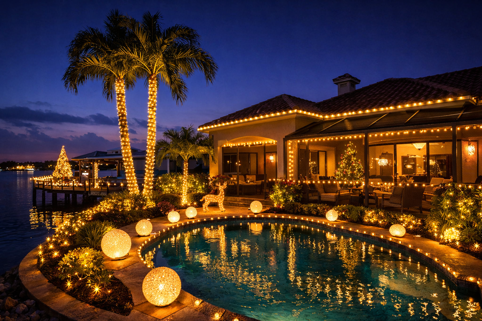 Tropical Christmas Décor Trends in Southwest Florida