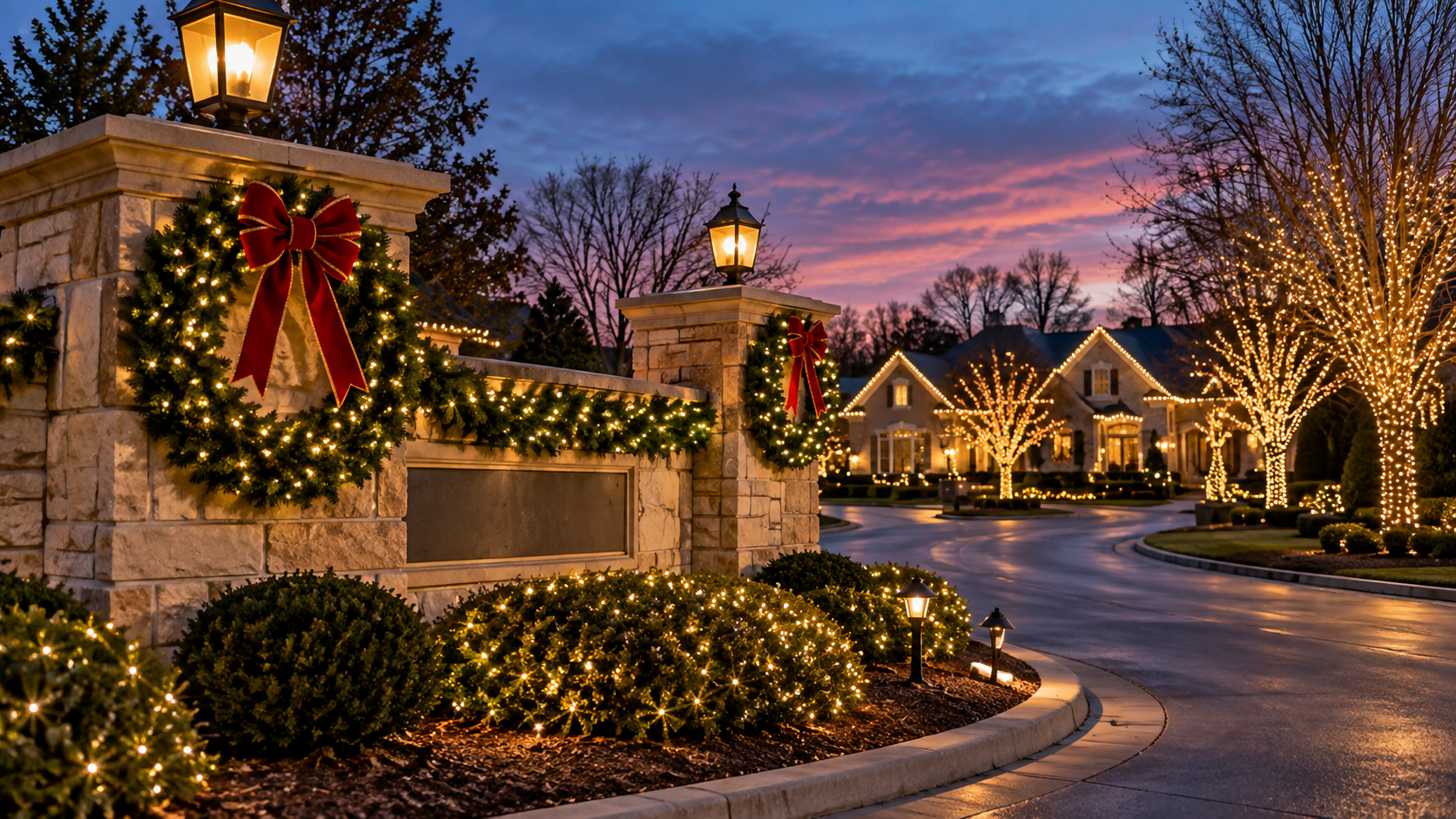 HOA Christmas Light Installation in Louisville: Board Guide