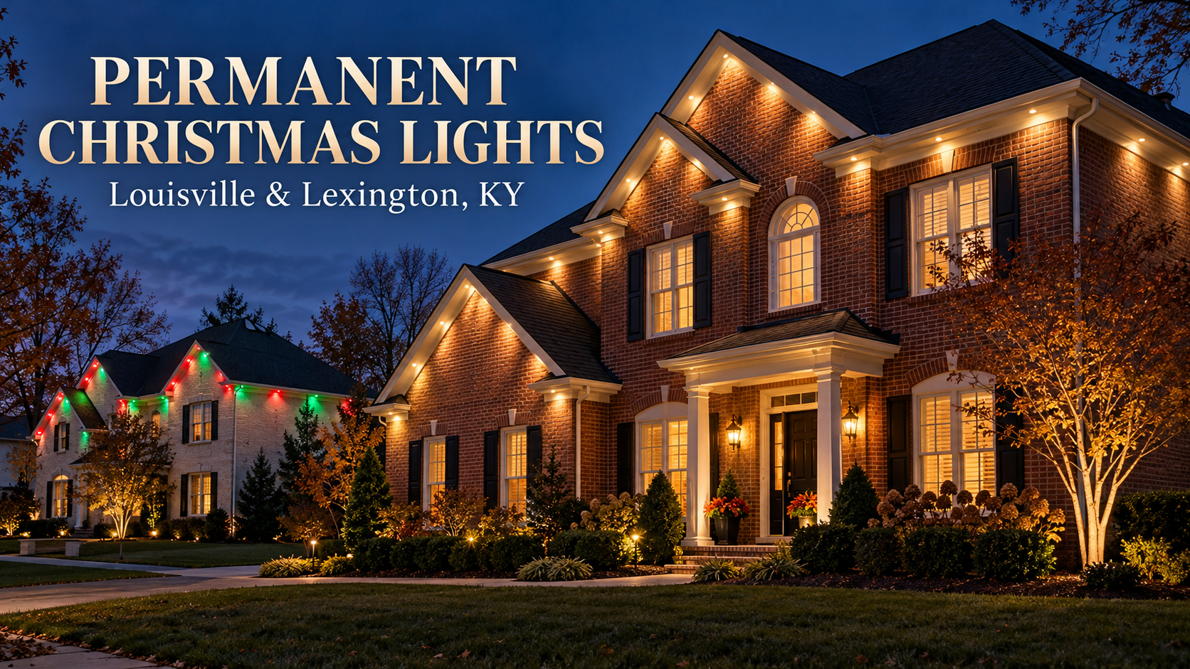Permanent Christmas Lights Louisville and Lexington KY