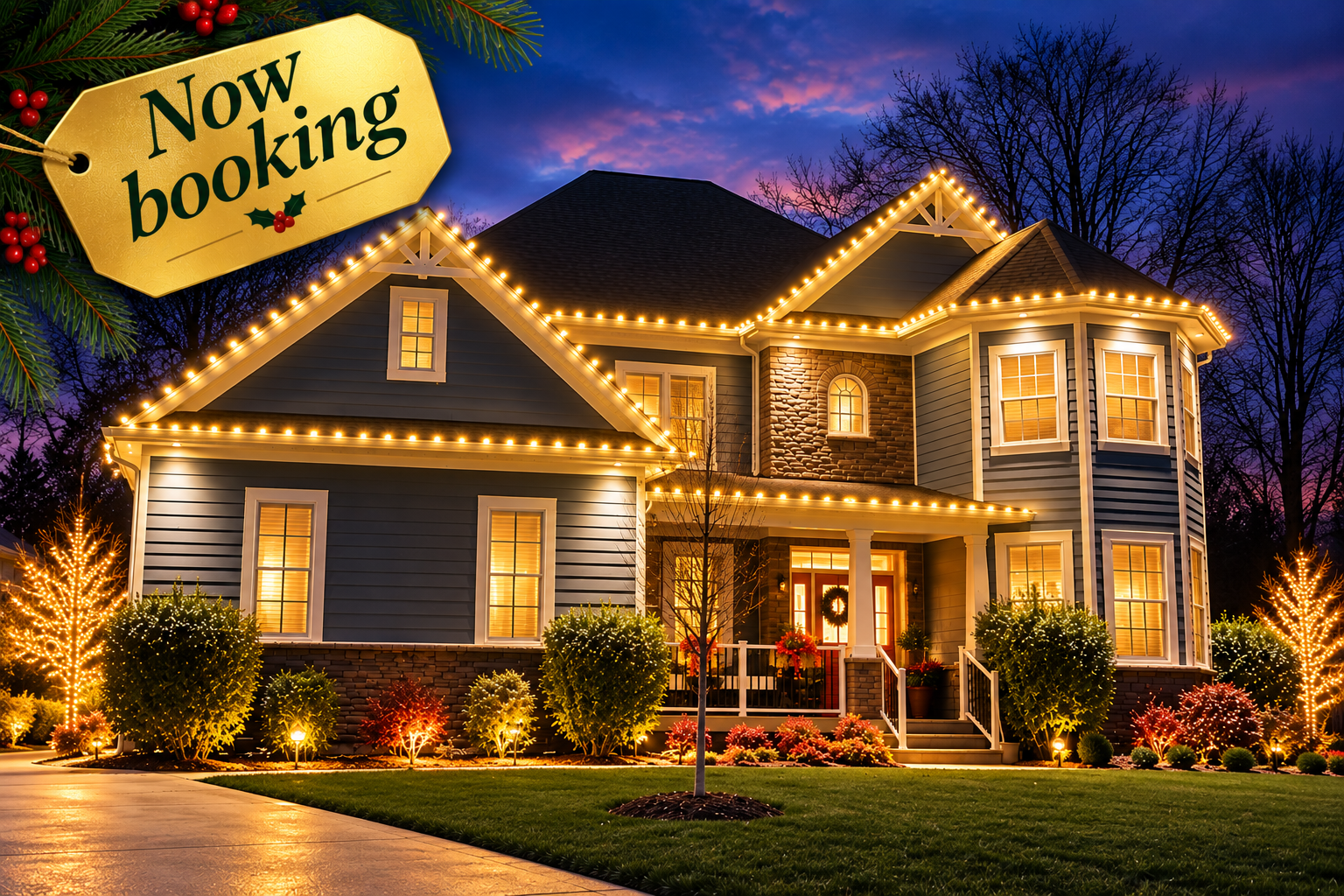 Schedule Christmas Light Installation in Louisville