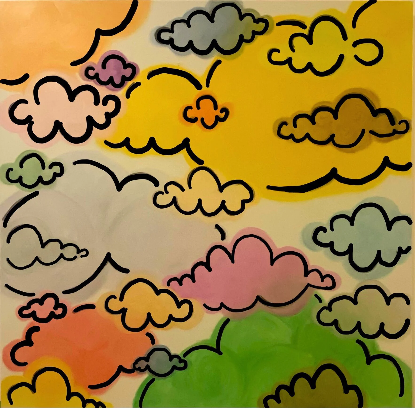 Cartoon CloudScape